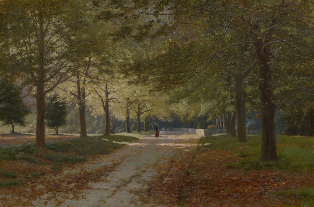 John Mather - Autumn in the Fitzroy Gardens